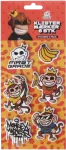 FIRSTGRADE - Monkey Stickers 6 pcs (26-FG-STICKERS)