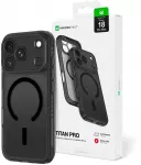 Dėklas Amazingthing Titan Pro Lens MagSafe do iPhone 18 Pro Max juoda