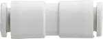 SMC PNEUMATIK jungtis, tiesus įdėklas, one-touch, &Oslash;4 mm su polipropileno plastiko žarnelės jungtimi ir korpusu. 4 mm 4 mm Tipas: KQ2H04-00A
