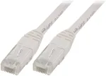 DELTACO U/UTP Cat5e tinklo laidas 10 m, baltas