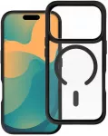 Dėklas ROAR futerał MAG BUMPER kompatybilny su MagSafe do IPHONE 18 Pro / 17 Pro juoda
