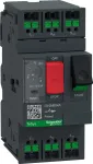 Schneider Variklio jungiklis TeSys Deca 3P AC-3/AC-3e 0,4&ndash;0,63 A termomagnetinis, snap-in gnybtai, mygtukas (GV2ME04A)