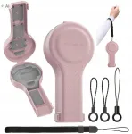 SunnyLife kietas dėklas Dji Osmo Pocket 4P / 4 P su vieta filtrams / Op4-k246-p / rožinis (SB12298)