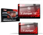 Navigacijos dėklas GrizzGlass matinė plėvelė CarDisplay Protection, skirtas Tesla Model Y Juniper 16'' (2026) [2 viename] (GRZ23323)