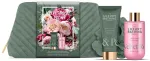 Grace Cole Body care gift set in a Kosmetinis krep&scaron;elis Rose & Peony 3 pcs