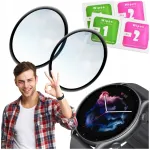 Komplektas: 2x 5d Apsauginis hibridinis stiklas, skirtas Amazfit Gtr 3 i&scaron;maniajam laikrodžiui