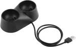 Ps move įkrovimo stotelė ps move valdiklių dviguba įkrovimo stotelė vr nuotolinio valdymo pulto stovas