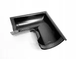 Budmat Flamingo 150 mm juodas 90&deg; i&scaron;orinis kampas