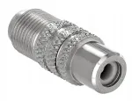 Rf Rca/cinch antenos Adapteris/lizdas-f/lizdas 75ohm