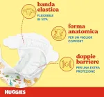 Huggies Unistar sauskelnės, 5 dydis (11-25 kg), 84 sauskelnių pakuotė (base)