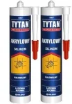 2x Tytan Akrilinis silikonas 280 ml Baltas