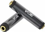 Vce stereo jack ki&scaron;tuko audio 3.5 mm lizdo adapteris 4 kontaktų 3.5 mm lizdas į 3.5 mm lizdą aux dviguba jungtis, 2 vnt.