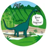 Petit Jour Paris Dinosaur Brontosaurus desertinė lėk&scaron;tė &ndash; puikiai tinka desertui!