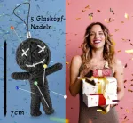 TiinaButiik Voodoo lėlė voodoo lėlės dovana kolegai juokinga dovana pok&scaron;to dovana vir&scaron;ininkui vir&scaron;ininko vadovui kolegai darbuotojui mėgstamam žmogui juodas humoras vakarėlio dovana