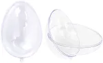 Kiau&scaron;inis plastikinis akrilinis i&scaron; 2 dalių, Velykos, auk&scaron;tis 16x11cm, 1vnt.