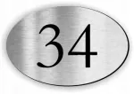 Numeris durims buto namo įvairūs dizainai numerio lentelė