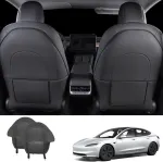 Topabyte apsauginis dangtis tesla modelis 3 modelis y modelis s modelis x galinėms sėdynėms, apsauga nuo žingsnių, kilimėliai vaikams, sėdynės atlo&scaron;o apsauga, sėdynės apsauga, vaiki&scaron;kos sėdynės atlo&scaron;o apsauga, priekinis žingsnis