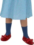 Dorotės (Dorothy) raudonų batų uždangalai mergaitėms &ndash; &bdquo;Ozo &scaron;alies burtininkas&ldquo; (The Wizard of Oz)