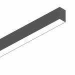 Pakabinamas &scaron;viestuvas Ideal Lux 44W linear system FLUO, 3000K, brass