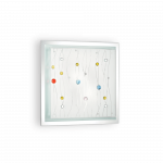 Lubinis &scaron;viestuvas Ideal Lux Ceiling lamp with 2 lights OCEAN, E27, juodas