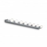 Sieninis &scaron;viestuvas Ideal Lux Wall lamp with 8 lights PRIVE', E14, chrome