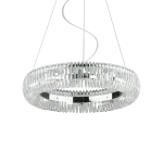 Lubinis &scaron;viestuvas Ideal Lux Suspended lamp with 10 lights QUASAR, G9, chrome