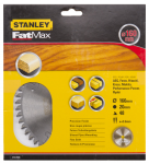 Stanley Karbido diskinis pjūklas tct / hm riebalų maks. 160x20x48 su tcg