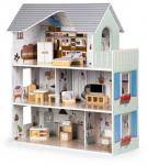 Ecotoys Lėlių namelis medinis Emma residence