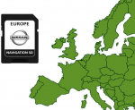 MCM Navigacijos kortelė NISSAN JAV Gen.3 EU