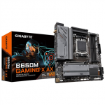 Pagrindinė plok&scaron;tė Gigabyte Gigabaitas | B650M GAMING X AX 1.1 M/B | Procesorių &scaron;eima AMD | Procesoriaus lizdas AM5 | DDR5 DIMM | Atminties lizdai 4 | Palaikomos standžiojo disko sąsajos SATA, M.2 | SATA jungčių skaičius 4 | Lustų rinkinys B650 | Mik ...