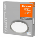Lubinis &scaron;viestuvas Ledvance 26W pavir&scaron;inis &scaron;viestuvas SMART + WIFI ORBIS Plate, baltas, 3000&hellip;6500K