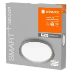 Lubinis &scaron;viestuvas Ledvance 26W pavir&scaron;inis &scaron;viestuvas SMART + WIFI ORBIS Plate, baltas, 3000&hellip;6500K