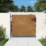 Sodo vartai, 85x100cm, corten plienas