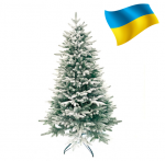 PE Kalėdų eglutė Classic 160 cm, apsnigta (210/160/GS)