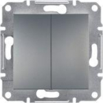 Schneider Electric Double Push Button Asfora berėmio plieno (EPH1100162)