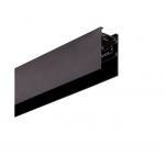 Pavir&scaron;inis magnetinės sistemos VIOKEF MAGNETIC bėgelis, juodas, 48V, 3m, su dangteliu ir užbaigimais, 02/0201-3