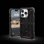 Urban Armor Gear UAG Monarch Apple iPhone 15 Pro - dėklas telefonui juodos spalvos kevlar