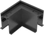 Įleidžiamo magnetinio bėgelio EGO kampinis sujungimas, juodas, 320595