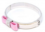 Estee Lauder, Dukas Collection 2020 - Rožinė Ribbon, For Breast Cancer Awareness Campaign, Base Metal Bracelet, Rožinė, For Women