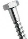 Bossard Prancūzi&scaron;ki varžtai 6x50mm - FZB DIN 571 Prancūzi&scaron;ki plieniniai varžtai 200 vnt.
