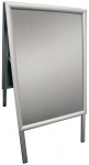 Plakatas Twinco Gadeskilt TWIN &scaron;viestuvas Standard B2 50x70 cm aliuminis