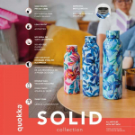 Quokka Solid su dirželiu &ndash; nerūdijančio plieno termo butelis 510 ml su dirželiu (garstyčios)