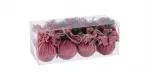 Bigbuy Christmas Eglutės žaisliukai, plastikiniai, 6 cm, 8 vnt.