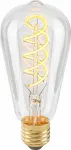 Italux 4W LED lemputė, ST64, E27, skaidri, 2200K, dimeriuojama
