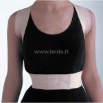 Pečių laikysenos korektorius - reklinatorius L dydis su dirželiu po krūtine