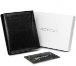 Vyri&scaron;ka odinė piniginė Rovicky RV54