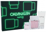 Calvin Klein Euphoria EDT rinkinys vyrams (EDT 100 ml + EDT 15 ml + Balzamas po skutimosi 100 ml)