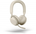 Ausinės Jabra Evolve2 75 USB-A rusvai gelsvas