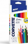 MFP kreidelės, 12 vnt. trikampės