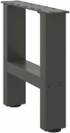 Kavos staliuko kojelės, antracito, 2 vnt., 30x(30-31)cm